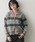 full/fill.�i�t���t�B���j�́uborder zip knit cardigan / �{�[�_�[�W�b�v�j�b�g�J�[�f�B�K���i�J�[�f�B�K��/�{�����j�v�b�O���[