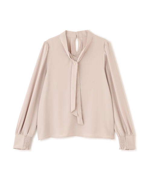 PROPORTION BODY DRESSING（プロポーションボディドレッシング）の「＜ウォッシャブル＞キラ釦ボウタイブラウス / 1216110207（シャツ/ブラウス・レディース・ベージュ/ネイビー/ホワイト・MEDIUM/SMALL）」の14枚目の写真