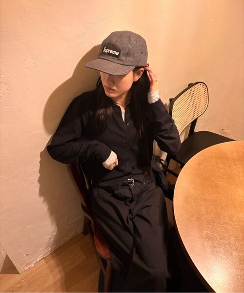 MUSINSA STANDARD WOMAN（ムシンサスタンダードウーマン）の「ウィメンズエッセンシャルカラードカーディガン[ブラック]（カーディガン/ボレロ・レディース・その他・SMALL/MEDIUM/LARGE/X-SMALL）」の11枚目の写真