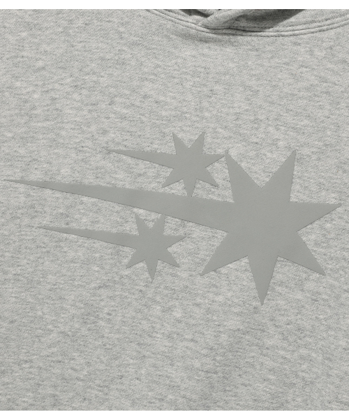 NICE GHOST CLUB（ナイスゴーストクラブ）の「3STAR HOODIE_GREY(NG2GSUM400A)（パーカー・レディース・グレー・SMALL/MEDIUM/LARGE）」の5枚目の写真