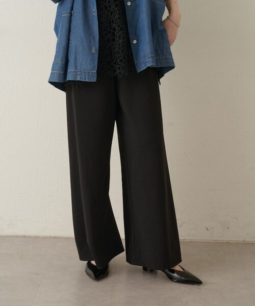 Omekashi(オメカシ)の「バイアスワイドパンツ(その他パンツ・レディース・ホワイト系その他/ブラック・FREE)」の21枚目の写真