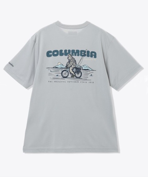Columbia(コロンビア)の「【Columbia】シダートレイルバックグラフィックTシャツ Over Fit(Tシャツ/カットソー・メンズ・グレー/ホワイト/ベージュ/ブラック・S/M/L)」の12枚目の写真