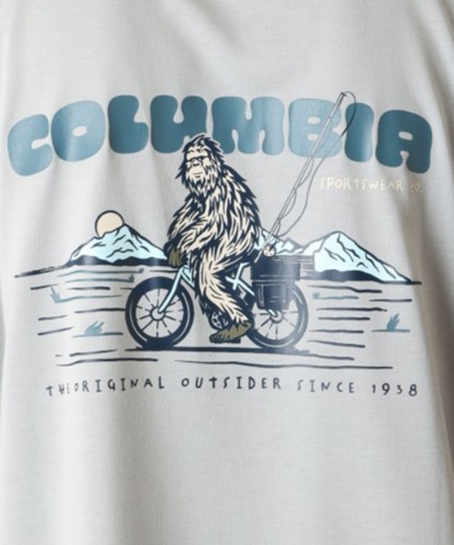 Columbia(コロンビア)の「【Columbia】シダートレイルバックグラフィックTシャツ Over Fit(Tシャツ/カットソー・メンズ・グレー/ホワイト/ベージュ/ブラック・S/M/L)」の10枚目の写真