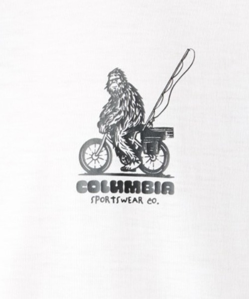 Columbia(コロンビア)の「【Columbia】シダートレイルバックグラフィックTシャツ Over Fit(Tシャツ/カットソー・メンズ・グレー/ホワイト/ベージュ/ブラック・S/M/L)」の7枚目の写真