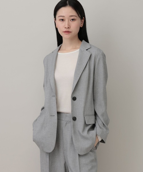 セール】【多機能・Sサイズ展開】リネンライクシングルジャケット
