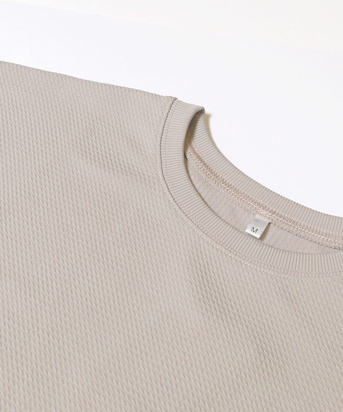 coca（coca）（コカ）の「エンボスフレアチュニックトップス（チュニック・レディース・ベージュ/ブラック・M/L/S）」の17枚目の写真