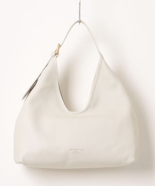 CHRISTIAN VILLA(クリスチャンヴィラ)の「【CHRISTIAN VILLA】ソフトルックストートバッグ(Q66317)(トートバッグ・レディース・ブラウン系その他/オフホワイト・ALL)」の3枚目の写真