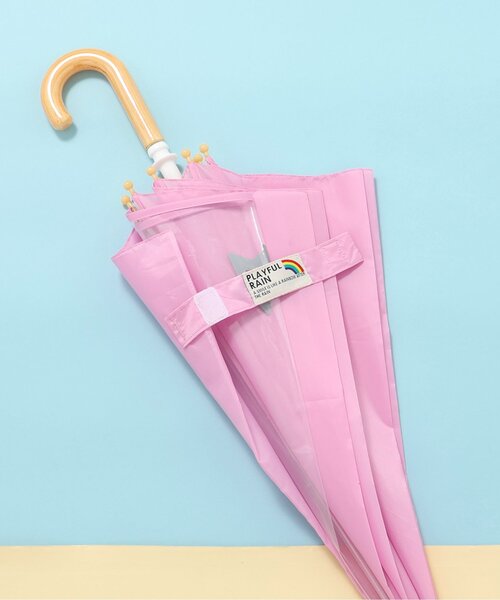 BREEZE（ブリーズ）の「スマートアンブレラ（長傘・キッズ・ピンク/イエロー/ブルー・LARGE/MEDIUM）」の3枚目の写真