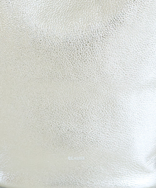 FREAK'S STORE（フリークスストア）の「限定展開 BEAURE LUNEA/ビュレルネア <本革> レザー ワンハンドル バケツバッグ（トートバッグ・レディース・ブラック/シルバー/ベージュ・ONE SIZE）」の10枚目の写真