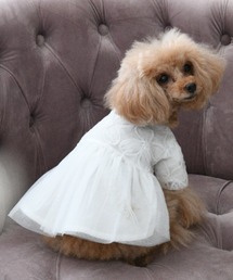 One Octave（ワンオクターヴ）の「One Octave/お花チュールワンピ（ペットウェア）」