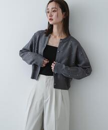SENSE OF PLACE by URBAN RESEARCH | 『洗濯可』ボールビーズカーディガン(カーディガン/ボレロ)