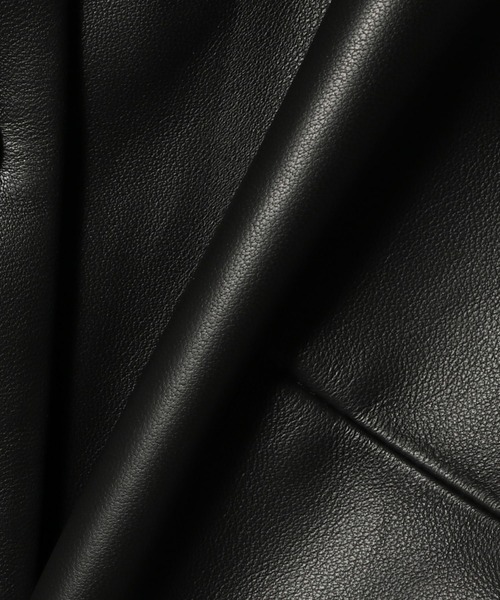 UNUS(ユナス)の「UNUS / Lamb Leather Vest(ベスト・レディース・ブラック・FREE)」の8枚目の写真