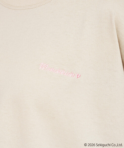 FREAK'S STORE(フリークスストア)の「限定展開 モンチッチ photoGridePanel Tシャツ(Tシャツ/カットソー・レディース・ナチュラル/ブラック/ライトグレー・フリ-)」の14枚目の写真