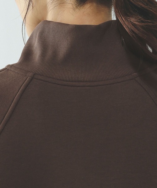 GLOBAL WORK（グローバルワーク）の「ダンボールスタンドブルゾン/636026（ブルゾン・レディース・チャコールグレー/ダークブラウン・LARGE/MEDIUM）」の20枚目の写真