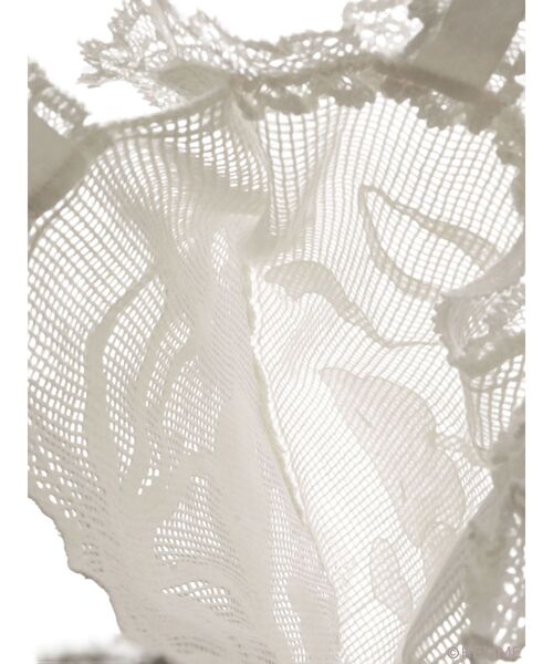 merry jenny（メリージェニー）の「Cherry heart knit tote（トートバッグ・レディース・オフホワイト・FREE）」の11枚目の写真