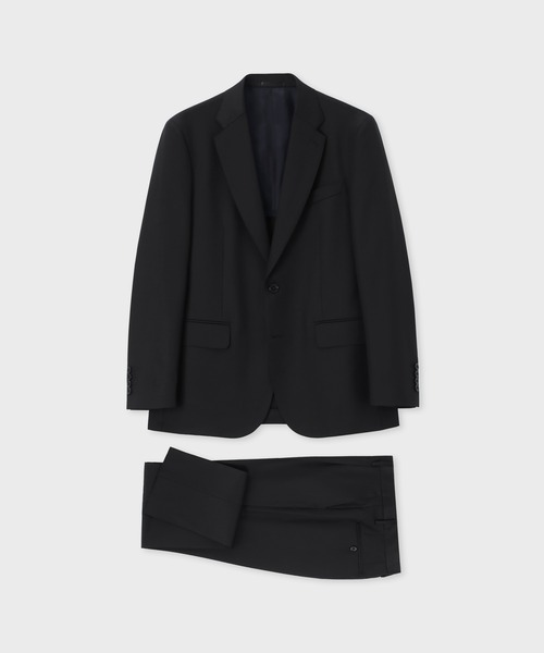 Paul Smith ブラックスーツ シングルブレスト ポールスミス ファインメリノツイル シングル2ボタンスーツ / 553004 1441（スーツ