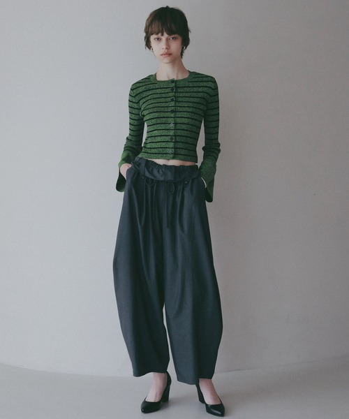 BAYFLOW(ベイフロー)の「【EF(エフ)】フラップワイドパンツ(WOMEN)(その他パンツ・レディース・チャコール/ベージュ・FREE)」の19枚目の写真