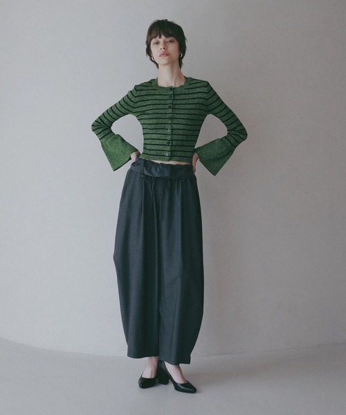 BAYFLOW(ベイフロー)の「【EF(エフ)】フラップワイドパンツ(WOMEN)(その他パンツ・レディース・チャコール/ベージュ・FREE)」の20枚目の写真