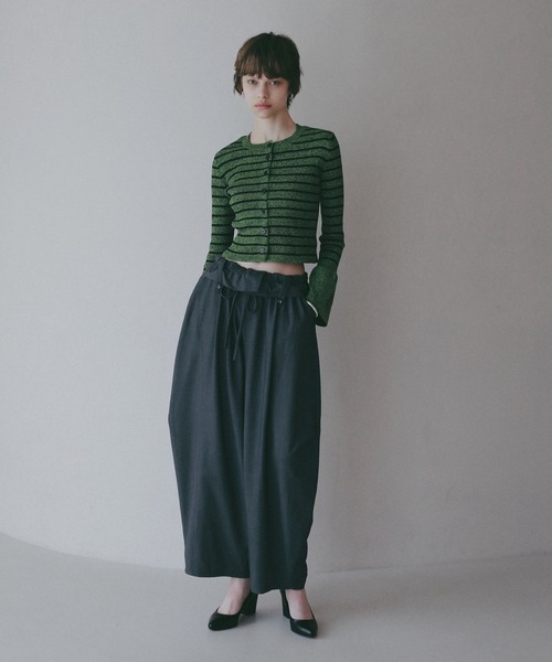BAYFLOW(ベイフロー)の「【EF(エフ)】フラップワイドパンツ(WOMEN)(その他パンツ・レディース・チャコール/ベージュ・FREE)」の21枚目の写真