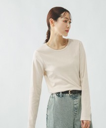 GLOBAL WORK | Beauteeラメリブプルオーバー/一部店舗限定/632501(Tシャツ/カットソー)