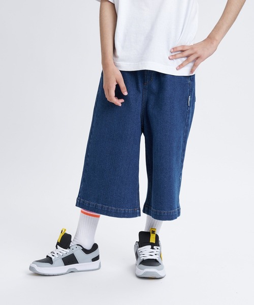 ELEMENT(エレメント)の「ELEMENT キッズ SHOD SHORTS LONG Y ショートパンツ 【2026年春夏モデル】(デニムパンツ・キッズ・ボルドー/ブラック・X-LARGE/LARGE/MEDIUM/SMALL)」の1枚目の写真
