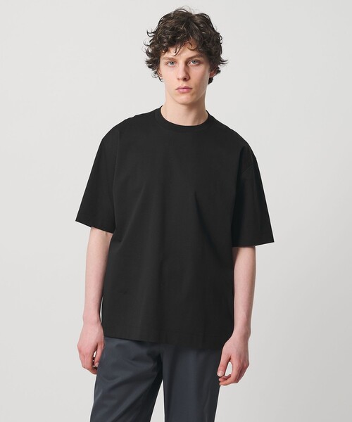 UNITED ARROWS(ユナイテッドアローズ)の「ポンチ Tシャツ デオドラント 抗菌防臭 接触冷感(Tシャツ/カットソー・メンズ・ブラック/ネイビー/ホワイト/ライトグレー・S/M/L/XL)」の2枚目の写真