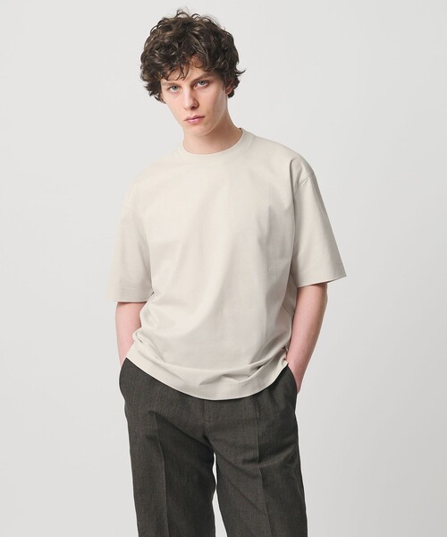 UNITED ARROWS(ユナイテッドアローズ)の「ポンチ Tシャツ デオドラント 抗菌防臭 接触冷感(Tシャツ/カットソー・メンズ・ブラック/ネイビー/ホワイト/ライトグレー・S/M/L/XL)」の5枚目の写真