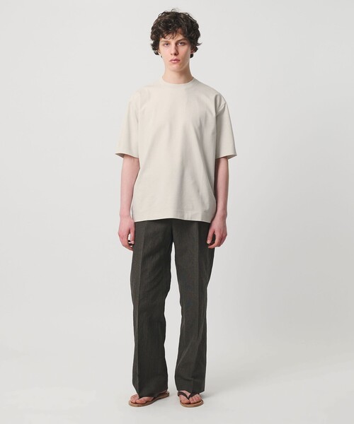 UNITED ARROWS(ユナイテッドアローズ)の「ポンチ Tシャツ デオドラント 抗菌防臭 接触冷感(Tシャツ/カットソー・メンズ・ブラック/ネイビー/ホワイト/ライトグレー・S/M/L/XL)」の6枚目の写真