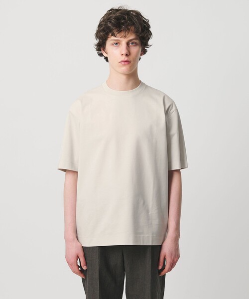 UNITED ARROWS(ユナイテッドアローズ)の「ポンチ Tシャツ デオドラント 抗菌防臭 接触冷感(Tシャツ/カットソー・メンズ・ブラック/ネイビー/ホワイト/ライトグレー・S/M/L/XL)」の13枚目の写真