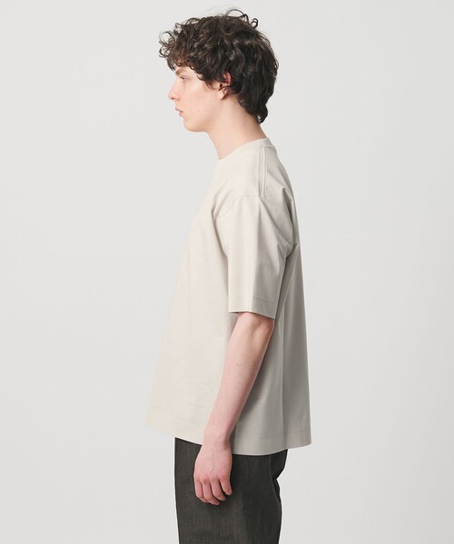 UNITED ARROWS(ユナイテッドアローズ)の「ポンチ Tシャツ デオドラント 抗菌防臭 接触冷感(Tシャツ/カットソー・メンズ・ブラック/ネイビー/ホワイト/ライトグレー・S/M/L/XL)」の14枚目の写真