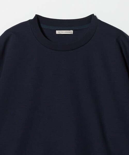 UNITED ARROWS(ユナイテッドアローズ)の「ポンチ Tシャツ デオドラント 抗菌防臭 接触冷感(Tシャツ/カットソー・メンズ・ブラック/ネイビー/ホワイト/ライトグレー・S/M/L/XL)」の18枚目の写真