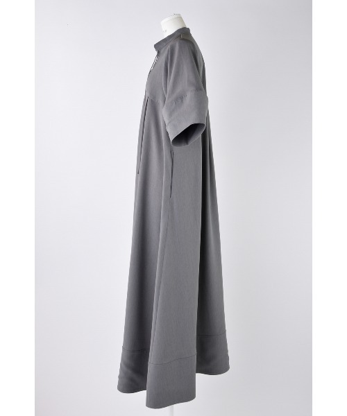 ENFOLD（エンフォルド）の「V-NECK DRESS（ワンピース・レディース・チャコールグレー/ブラック・36）」の3枚目の写真