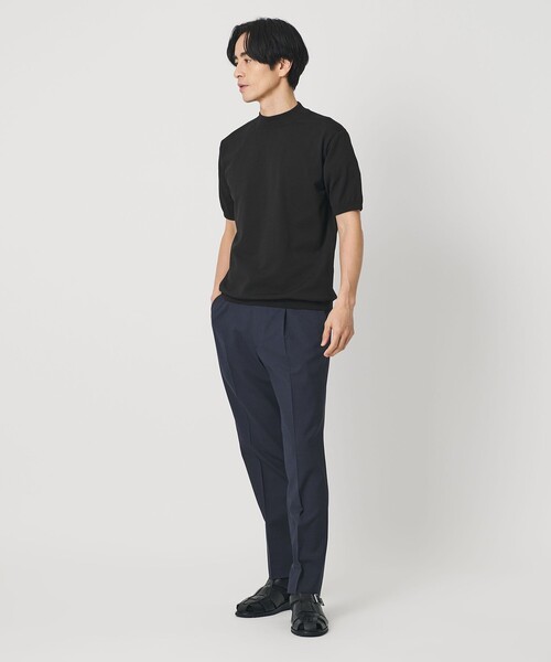 BEAUTY&YOUTH UNITED ARROWS（ビューティーアンドユースユナイテッドアローズ）の「デオドラント ジャケットネック ニット 抗菌防臭 ウォッシャブル（ニット/セーター・メンズ・ホワイト/ナチュラル/ブラック・XL/L/M/S）」の7枚目の写真