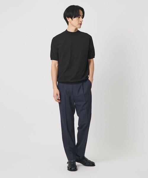 BEAUTY&YOUTH UNITED ARROWS（ビューティーアンドユースユナイテッドアローズ）の「デオドラント ジャケットネック ニット 抗菌防臭 ウォッシャブル（ニット/セーター・メンズ・ホワイト/ナチュラル/ブラック・XL/L/M/S）」の8枚目の写真