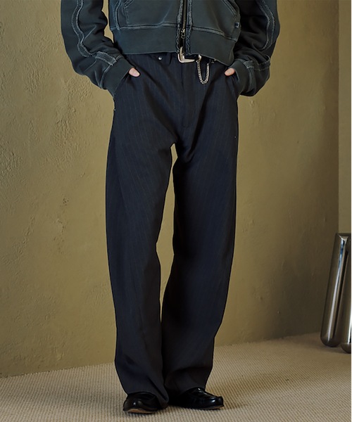 Jieda（ジエダ）の「3D STRIPE CUTTING PANTS（その他パンツ・メンズ・ネイビー/グレー/ブラック・2/1）」の2枚目の写真