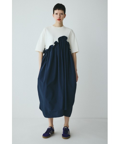 セール】Wave frill cut dress ウェーブフリルカットドレス