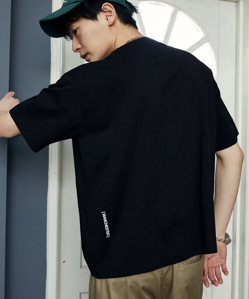 UMBRO(アンブロ)の「UMBRO × PUBLUX/アンブロ <吸水速乾>別注 プレーティング 天竺 グラフィック Tシャツ 限定展開(Tシャツ/カットソー・メンズ・ブラック/ライトグレー/ホワイト/チャコールグレー・LARGE/MEDIUM)」の7枚目の写真