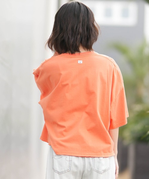 BILLABONG(ビラボン)の「BILLABONG/ビラボン 半袖 Tシャツ レディース BG013209(Tシャツ/カットソー・レディース・オレンジ/スミクロ/ブルー/オフホワイト・M)」の14枚目の写真