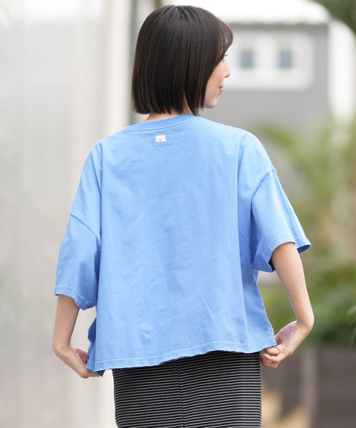 BILLABONG(ビラボン)の「BILLABONG/ビラボン 半袖 Tシャツ レディース BG013209(Tシャツ/カットソー・レディース・オレンジ/スミクロ/ブルー/オフホワイト・M)」の10枚目の写真