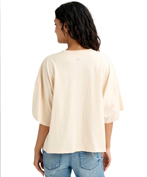 BILLABONG(ビラボン)の「BILLABONG/ビラボン 半袖 Tシャツ レディース BG013209(Tシャツ/カットソー・レディース・オレンジ/スミクロ/ブルー/オフホワイト・M)」の5枚目の写真