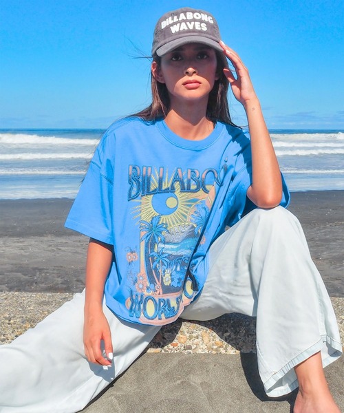 BILLABONG(ビラボン)の「BILLABONG/ビラボン 半袖 Tシャツ レディース BG013209(Tシャツ/カットソー・レディース・オレンジ/スミクロ/ブルー/オフホワイト・M)」の17枚目の写真