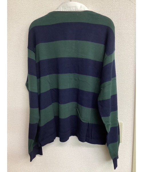 Bling Leads(ブリングリーズ)の「【Bls】【Bling Leads】ボーダーラガーシャツ ニット(ニット/セーター・メンズ・ワイン/ネイビー/サックスブルー/グレー/ベージュ/ブラック・FREE)」の13枚目の写真