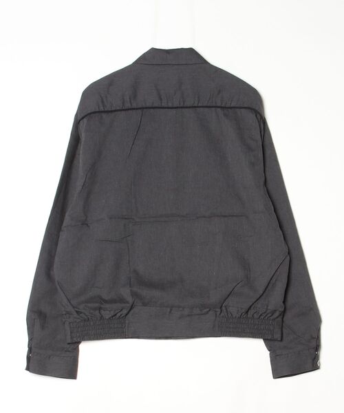 GOLD（ゴールド）の「GOLD / ゴールド：COTTON / SILK NEL WESTERN JACKET：26A-GL15854[MUS]（ブルゾン・メンズ・チャコールグレー・M/L/S）」の15枚目の写真