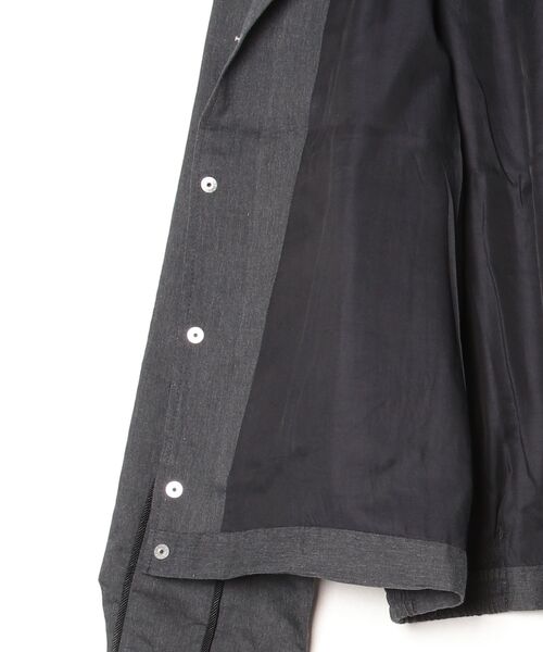 GOLD（ゴールド）の「GOLD / ゴールド：COTTON / SILK NEL WESTERN JACKET：26A-GL15854[MUS]（ブルゾン・メンズ・チャコールグレー・M/L/S）」の14枚目の写真