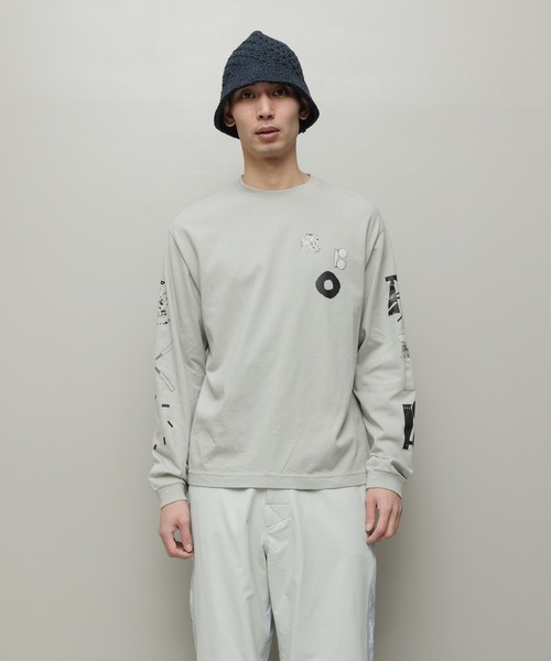 BAL(バル)の「KS-2(Tシャツ/カットソー・メンズ・グレー/ブラック/ホワイト・0/3/2/1)」の19枚目の写真