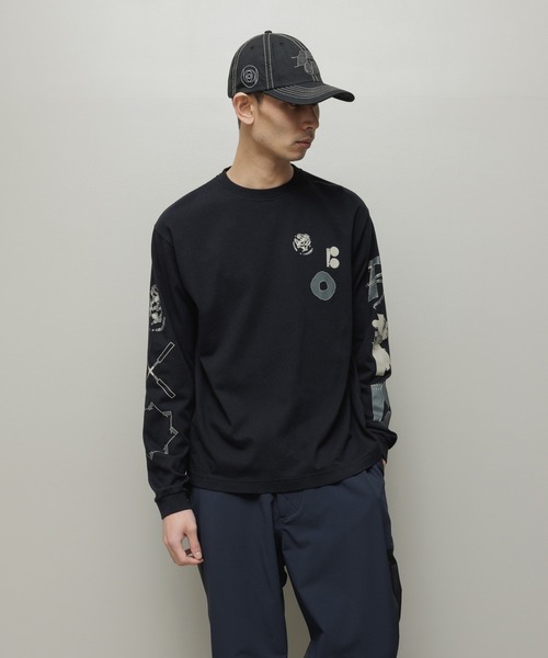 BAL(バル)の「KS-2(Tシャツ/カットソー・メンズ・グレー/ブラック/ホワイト・0/3/2/1)」の15枚目の写真