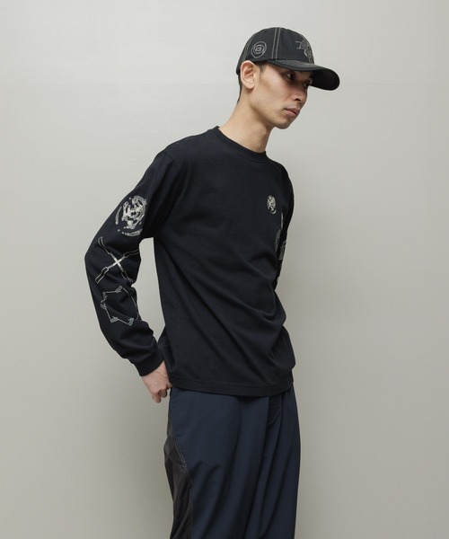 BAL(バル)の「KS-2(Tシャツ/カットソー・メンズ・グレー/ブラック/ホワイト・0/3/2/1)」の16枚目の写真