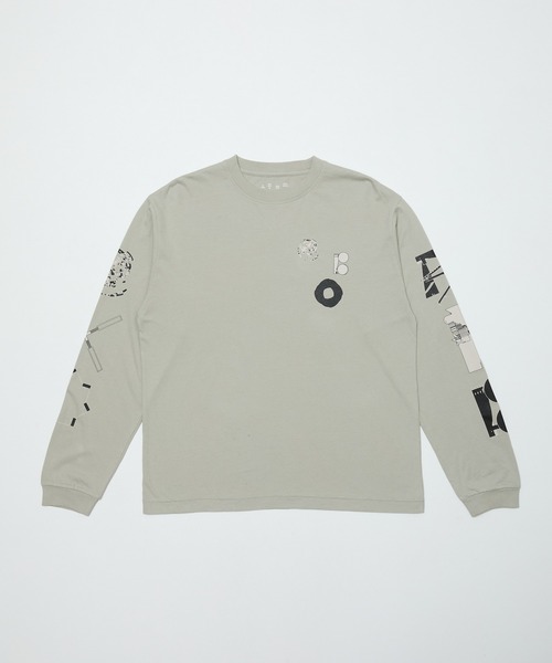 BAL(バル)の「KS-2(Tシャツ/カットソー・メンズ・グレー/ブラック/ホワイト・0/3/2/1)」の10枚目の写真