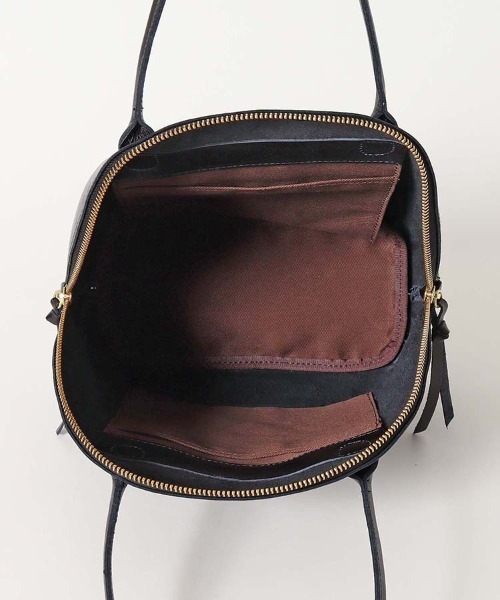 Bleu Bleuet(ブルーブルーエ)の「LIGHT LEATHER BOSTON(トートバッグ・レディース・チョコ・FREE)」の4枚目の写真