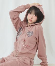 rumnel: パッチワークデザインボタンフーディー rumnel:（ルムネル）｜ファッションアイテム一覧 - WEAR